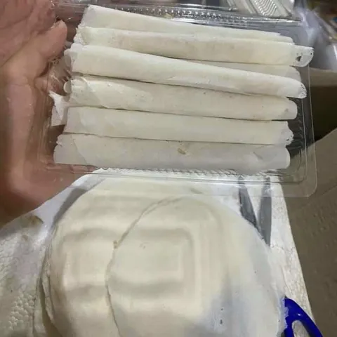 100 Vỏ bánh tráng đậu xanh cuốn chả giò giòn xốp 18cm