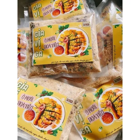 Sỉ Gia vị gà ủ muối hoa tiêu ủ 3-4 con gà chuẩn vị thơm ngon- gói 300g