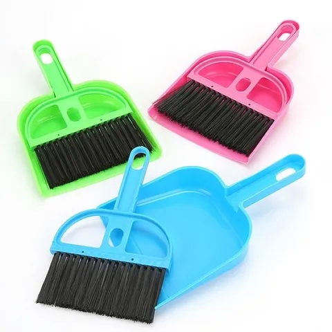 Chổi Mini Quét Bụi Đa Năng Kèm Ky Hốt Rác Chổi Quét Bụi Ô Tô Tiện Lợi Đa Năng