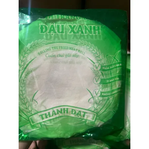 5 Gói ( 150 lá ) Bánh tráng bò bía đậu xanh size 20cm - Bánh đa nem cuốn chả giò