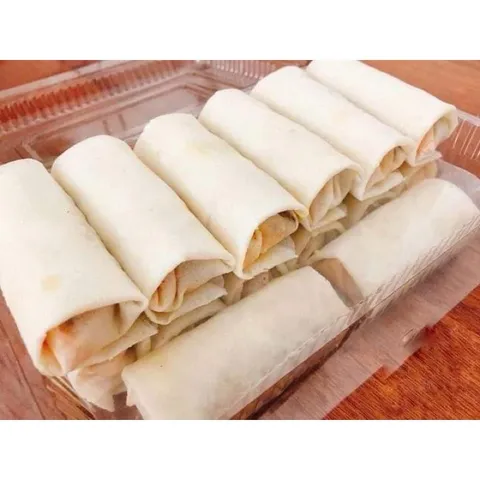 Tập 100 Lá bánh cuốn nem, vỏ bánh bò bía size 18cm