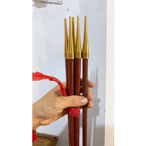 Kim thu sét, kim thu lôi, kim chống sét dài 1 mét