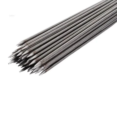 10 Que xiên nướng inox không rỉ phi 4mm dài 50cm