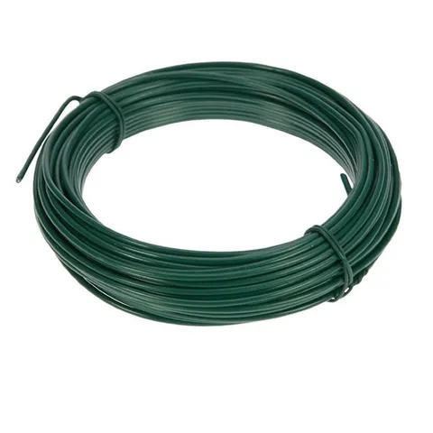 10 Mét Dây thép bọc nhựa màu xanh loại 3,5li làm dây phơi, dàn leo