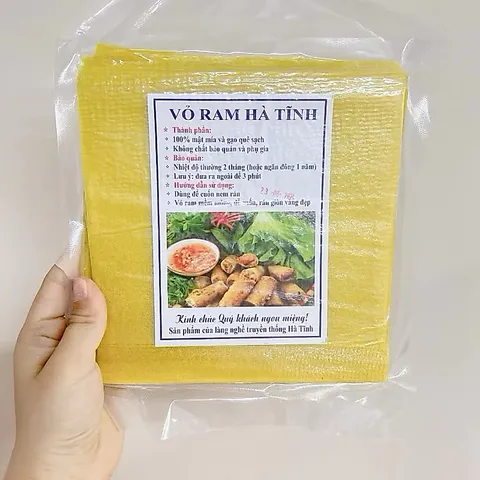 Gói 100 lá vỏ ram Hà Tĩnh - Vỏ ram xứ Nghệ
