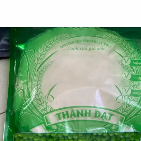 5 Gói 150 lá bánh tráng đậu xanh size 20cm - bánh cuốn nem giòn ngon