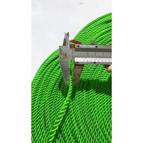 10 Mét dây cước xanh loại 5mm - Dây treo trái, làm giàn leo, dây công nghiệp