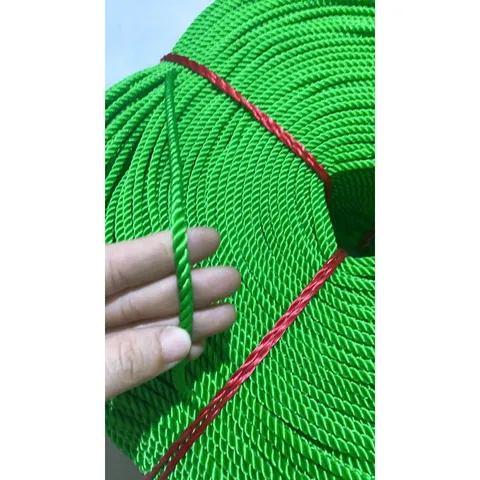 10 Mét dây cước xanh loại 5mm - Dây treo trái, làm giàn leo, dây công nghiệp