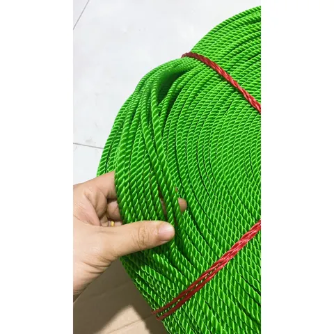 10 Mét dây cước xanh loại 5mm - Dây treo trái, làm giàn leo, dây công nghiệp
