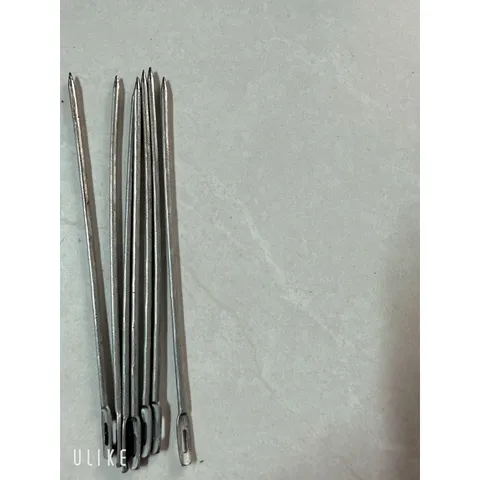 Set 2 kim khâu bao tải loại to dài 17cm phi 4, kim khâu tải phi 2 dài 13cm