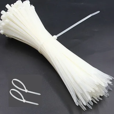 100gram Dây rút nhựa, dây thít buộc chắc chắn dài 15cm màu đen, trắng