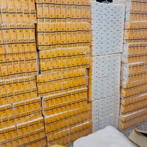 Bịch 10 gói giấy lau gấu trúc - Giấy ăn cao cấp sipao túi rút