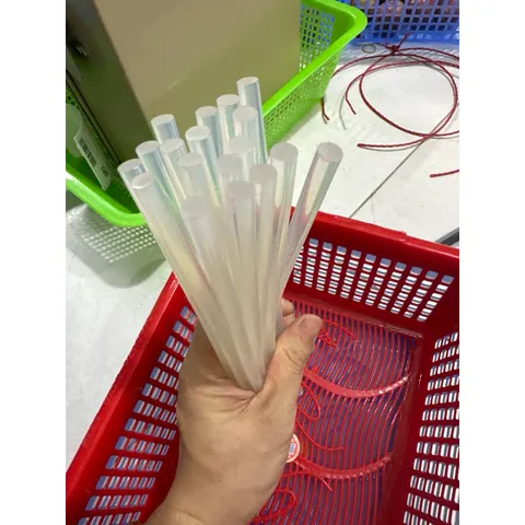 100 cây keo nến nhỏ, keo nến trắng loại tốt dài 25cm