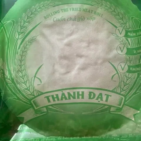Combo 10 gói ( 300 lá ) bánh đa nem đậu xanh, bánh tráng bò bía cuốn nem, bò bía ngọt, cuốn chả giò size 20cm