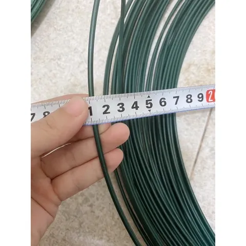 10 Mét dây thép bọc nhựa loại 2.5li; 3li; 3.5li; 4li không rỉ - Dây thép bọc nhựa