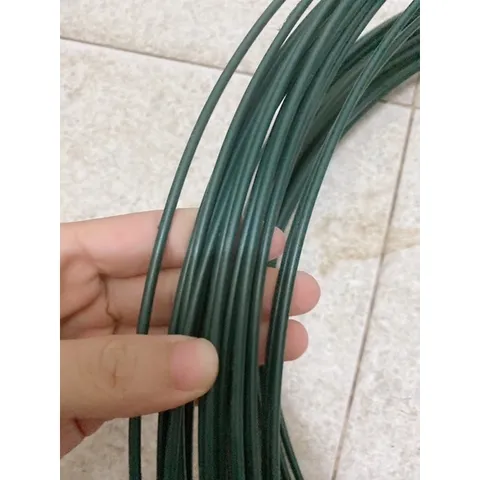 10 Mét dây thép bọc nhựa loại 2.5li; 3li; 3.5li; 4li không rỉ - Dây thép bọc nhựa