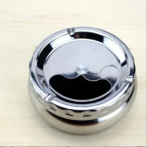 Gạt tàn inox xoay, gạt tàn bấm, gạt tàn thủy tinh