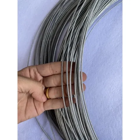 1Kg Dây thép 0.5li, 1li, 2li, 3li và 4li mạ kẽm dẻo dai