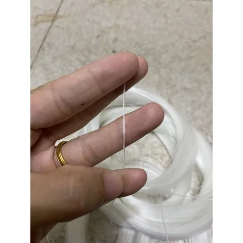 100 Mét dây cước trắng 1li dùng câu cá, thả diều, dây xây dựng