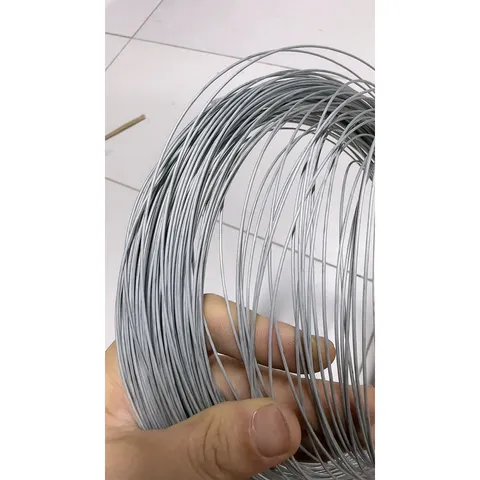 10 Mét dây thép mạ kẽm 1 li dẻo dai - Dây thép làm hoa giấy thủ công