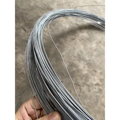 10 Mét Dây thép 1 li mạ kẽm mềm dẻo dễ uốn