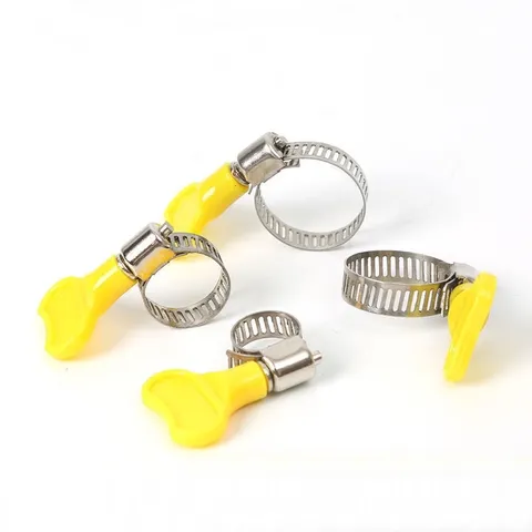 Đai siết cổ dê inox 201 chắc chắn, bền - đai siết ốc có tai dễ dàng sử dụng