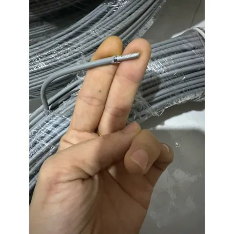 10 mét dây thép bọc nhựa không rỉ màu ghi xám 3li, 3.5li và 4li - dây thép bọc nhựa đa năng