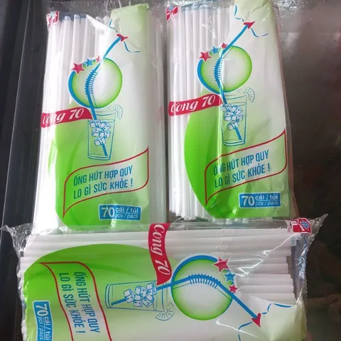 Bịch 700 ống hút xoắn - ống hút tạo hình nghệ thuật