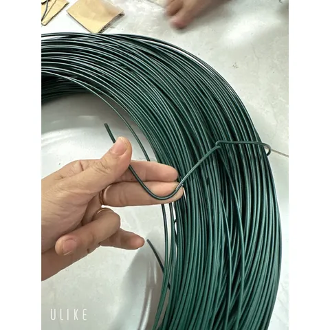50 Mét dây thép bọc nhựa màu xanh 2.5 li - Dây thép đa năng