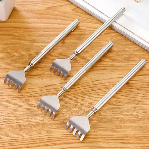 Cây gãi lưng, gãi ngứa inox có thể kéo dài rút gọn 50cm