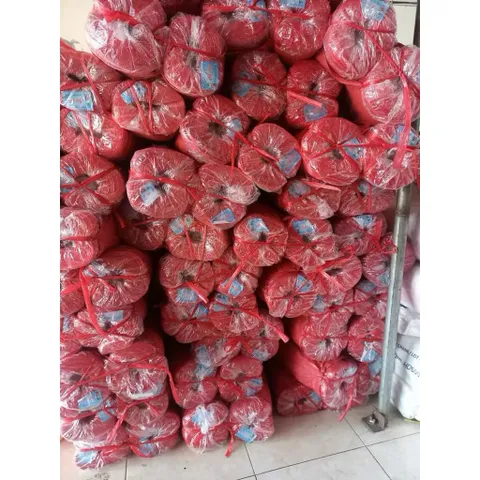 10 cuộn dây nilong, dây khâu, dây dứa buộc hàng màu đỏ
