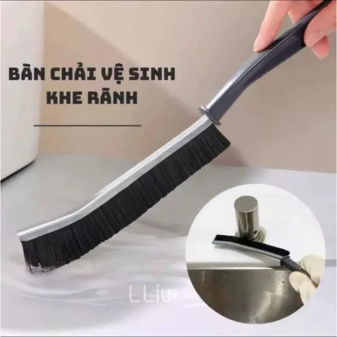 Combo 3 Bàn chải vệ sinh khe hở đa năng, bàn chải cọ nhà vệ sinh, nhà bếp
