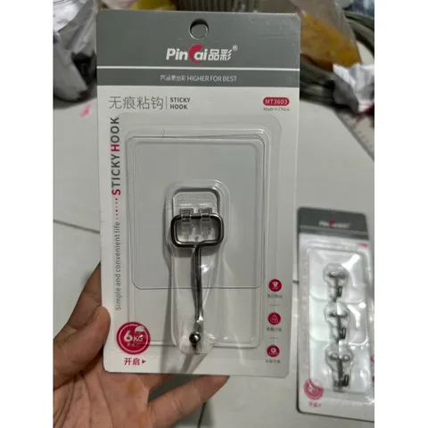 Set 3 móc dính trong siêu dính, móc dính trong chịu lực tốt