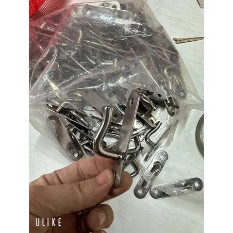Combo 10 móc bạt inox, móc bạt ô tô, móc thành xe tải, móc treo đồ tiện lợi