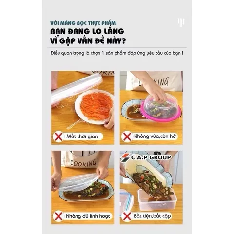 Màng bọc thực phẩm FOOD wrap 200 size 30cm
