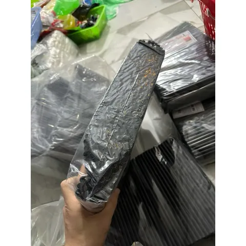 Bịch 400g Ống hút đen thẳng đầu bằng uốn  cafe, sinh tố, trân châu, không mùi phi 8