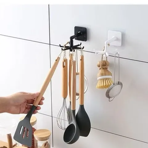Móc treo đồ 6 móc quay 360 độ tiện ích