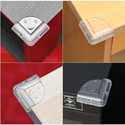 1 Miếng bịt góc bàn/ miếng che góc bàn silicon an toàn cho bé
