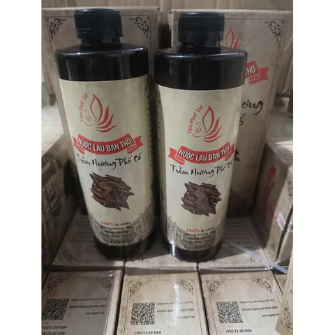Nước lau ban thờ bàn thờ 500ml đồ thờ cúng Trầm hương Phố Cổ cao cấp lau ban thờ thần tài ông địa tài lộc phong thuỷ