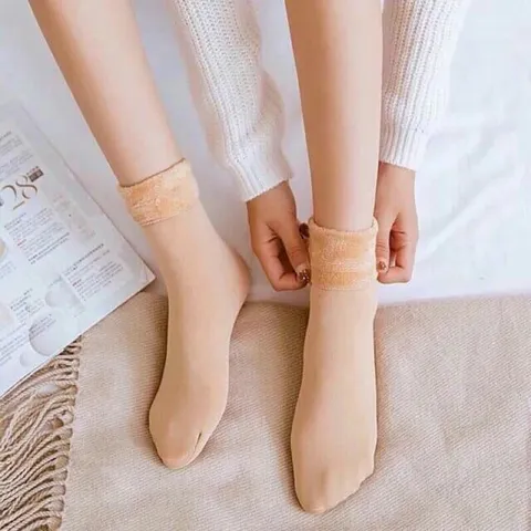 Tất lót lông siêu ấm - Tất lót lông đủ màu
