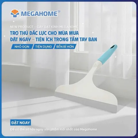 Cây Gạt Kính Cầm Tay, Cây Gạt Nước Tiện Lợi Megahome, Nhỏ Gọn, Đa Năng