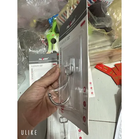 Móc dán tường inox chịu lực tốt, móc dán trong siêu bam dính