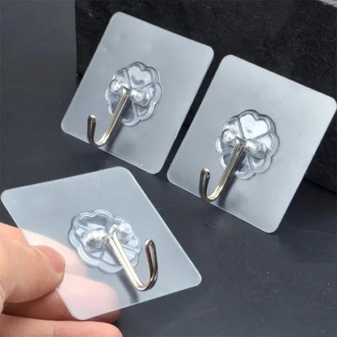 Móc dán tường inox chịu lực tốt, móc dán trong siêu bam dính