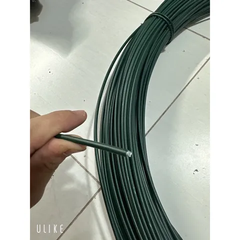 10 Mét Dây thép bọc nhựa loại 4li uốn dẻo - Dây thép đa năng không rỉ