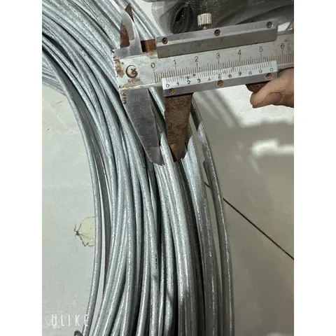 10 Mét Dây thép mạ kẽm cứng chắc 5li - Dây mạ kẽm