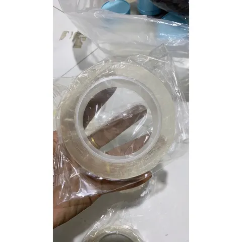 Băng dính 2 mặt trong suốt, băng dính nano siêu dính quận 3 mét và 5 mét