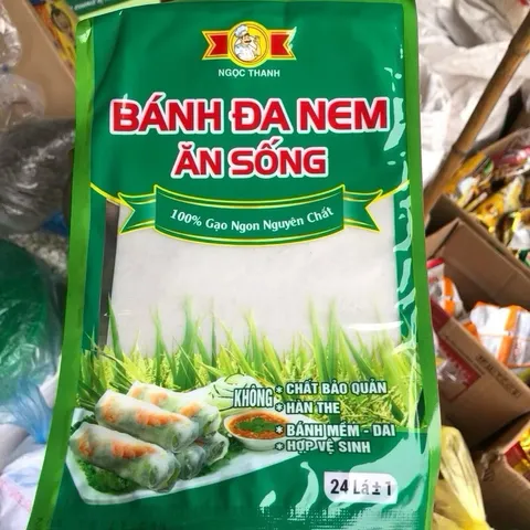 Đa nem sống Ngọc thanh gói 20 lá