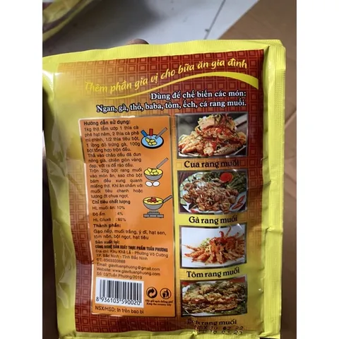 Bột rang muối thơm ngon giòn tan gói 450g