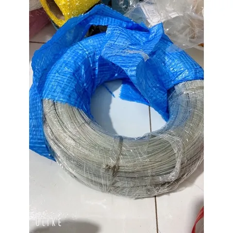100 Mét dây thép mạ kẽm 0.6li làm hoa giấy, dây thép mạ kẽm