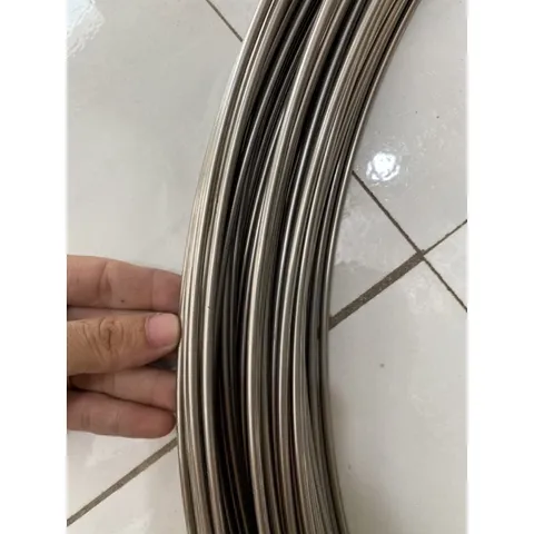 10 Mét dây thép inox 4li - dây thép inox 201 sáng bóng 4mm